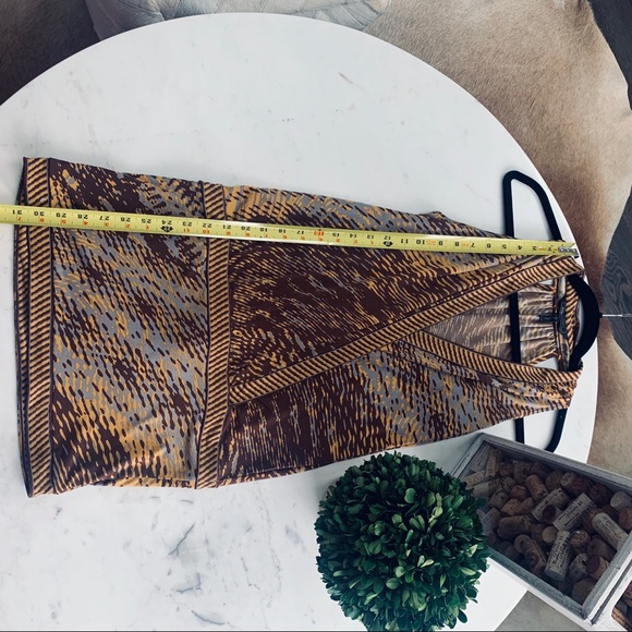 BCBG MaxAzria | Deep Plunge Cocktail Dress - Picture 8 of 8